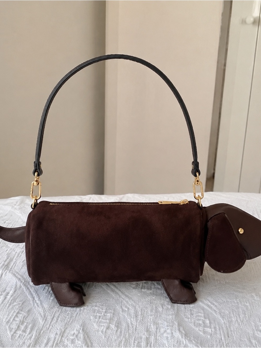 kate spade Brown Dog-Shaped Shoulder Bag - Picture 3 of 4